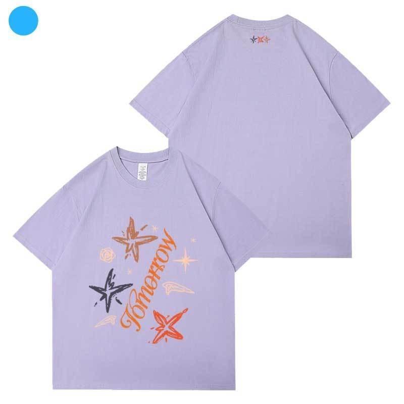 GC1 TOMORROW X TOGETHER TXT SOOBIN YEONJUN BEOMGYU BEOMGYU TAEHYUN HUENINGKAI 3D Summer Tshirt Short Sleeve Top CG1