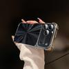 Shockproof Armor Laser Plating Case for iPhone 17 Air 16 15 14 13 Pro Max Plus CD Texture Bumper Camera Glass Soft Cover