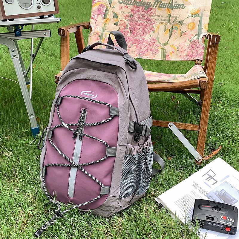 Outdoor Backpack Large Capacity Hiking Backpack Mountaineering Bag Boys Commuter School Bag Female College Student Computer Bag