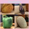 Cute Vegetable Plush Cushion Pillow For Sofa Back Support Home Decor Gift For Teens