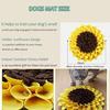 Sunflower Dog Snuffle Mat: Bite-Resistant, Slow Feeder & Anti-Choking Training Blanket