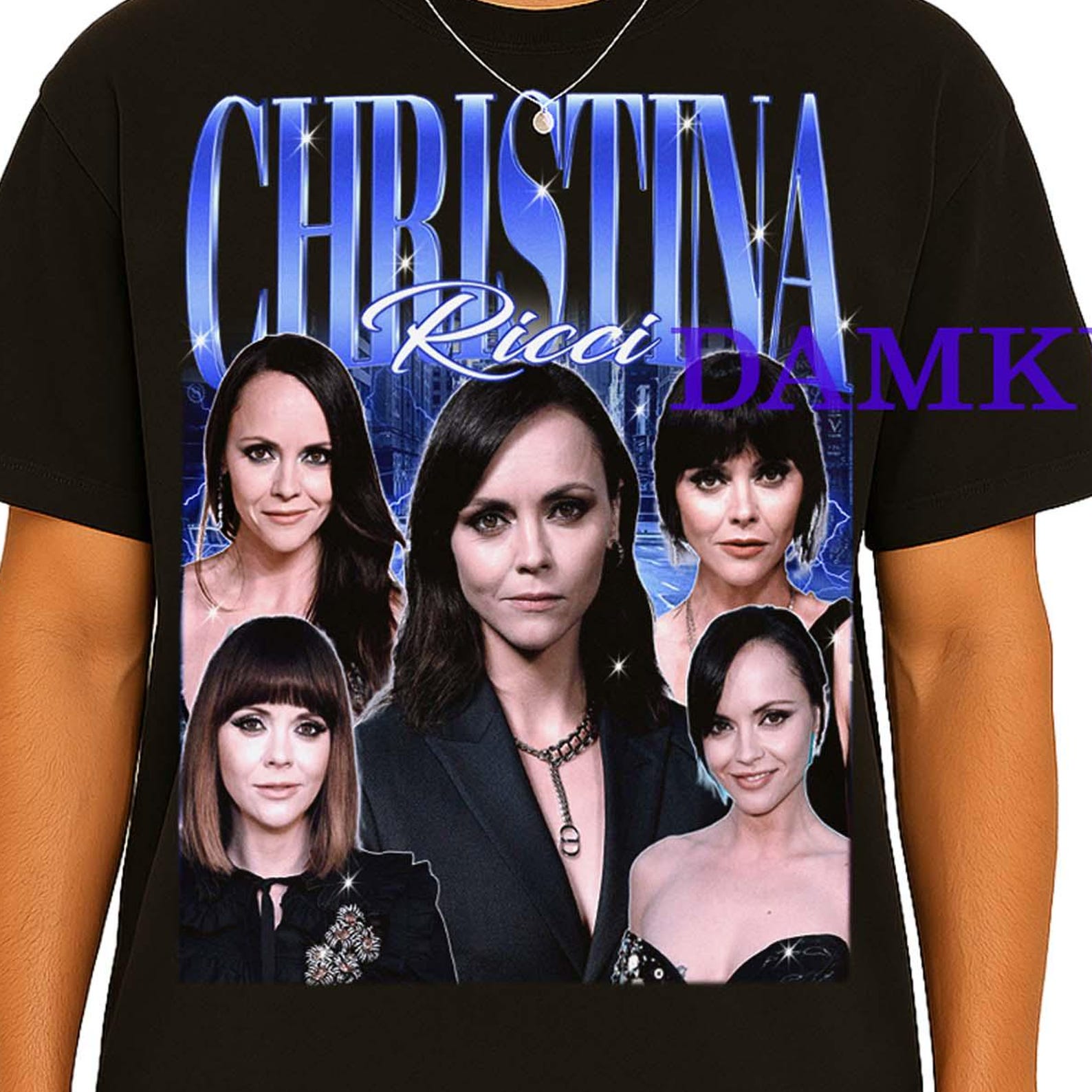 Christina Ricci Shirt, Christina Ricci Vintage Shirt, Christina Ricci Homage Tees, Marilyn Thornhill T-shirt, Cristina Ricci T-shirt L