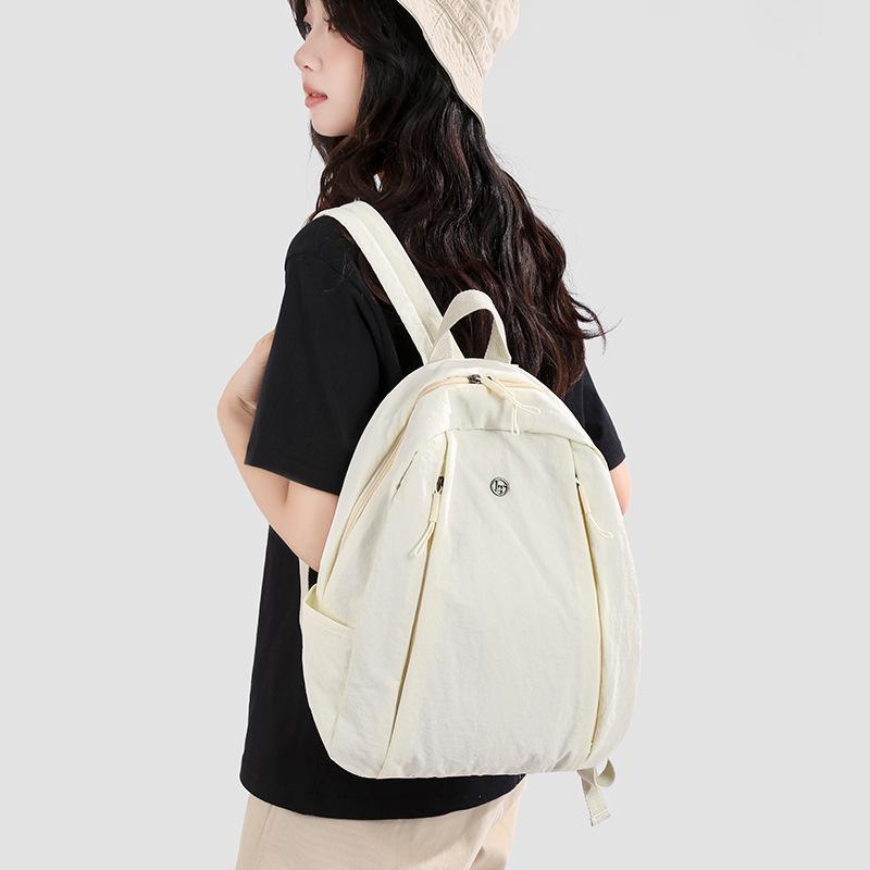 Women's Lightweight Candy Color Mini Backpack: Large Capacity for Travel, Hiking, or School - Casual Shoulder or Crossbody Use