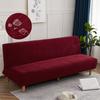 Waterproof Jacquard Sofa Cover Stretch Folding Sofa Bed Cover Without Armrests For Living Room