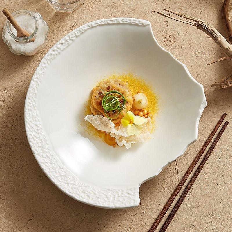 Creative Irregular Salad Bowl – Modern Dessert Bowl Tableware Decor