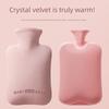 Water-Filled Hot Water Bottle, Explosion-Proof Hot Compress for Women, Warm Palace Warmer, Warm Belly Pad, Large and Small Sizes, Student
