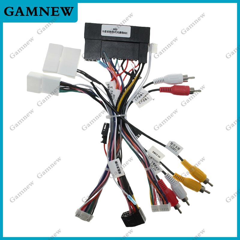 

Car Wiring Harness Adapter Canbus Box Spdif Amplifier Decoder For Hyundai Sonata 8 9 Kia K3 KX7 KX5 Ix45 IX35 Santa Fe Only Cable