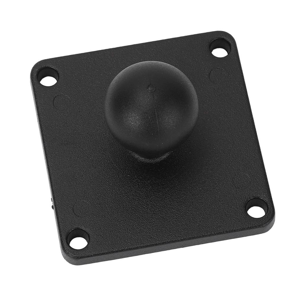 Rubber Ball Mount Base Aluminum Alloy AMPS Square Plate Durable Ball Mount Adapter Plate for Cars