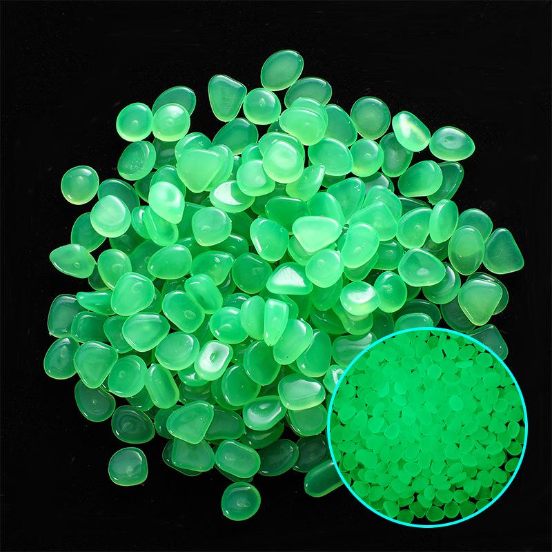 

Высокояркостные флуоресцентные камешки для аквариумов и горшечных растений - 1 см светящиеся камни для декора 50 Pieces - 26g