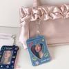 High Quality 3inch Card Holder Denim with Keychain K-Pop Idol Photo Card Storage Case Display Y2K Photocard Holder Bag Pendant