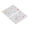 2PCS Decorative Stickers Cute Cartoon Self Adhesive Sticker Colorful PVC Sticker for DIY Album