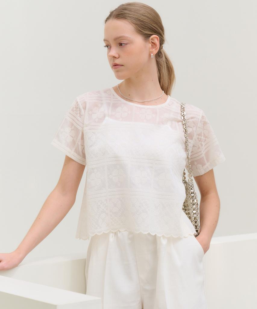 Metapeo Met Cozy Lace Blouse