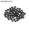 50Pcs Doll Buttons Metal Round Star Rivet Claw Nail Buckles For 1/6 Doll Clothes Decoration Sewing Bags Shoes Accessories