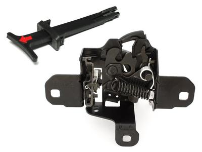 Vw Bora 98-05 Serrure de capot + Poignée d'ouverture de capot 2 Pcs. Ensemble