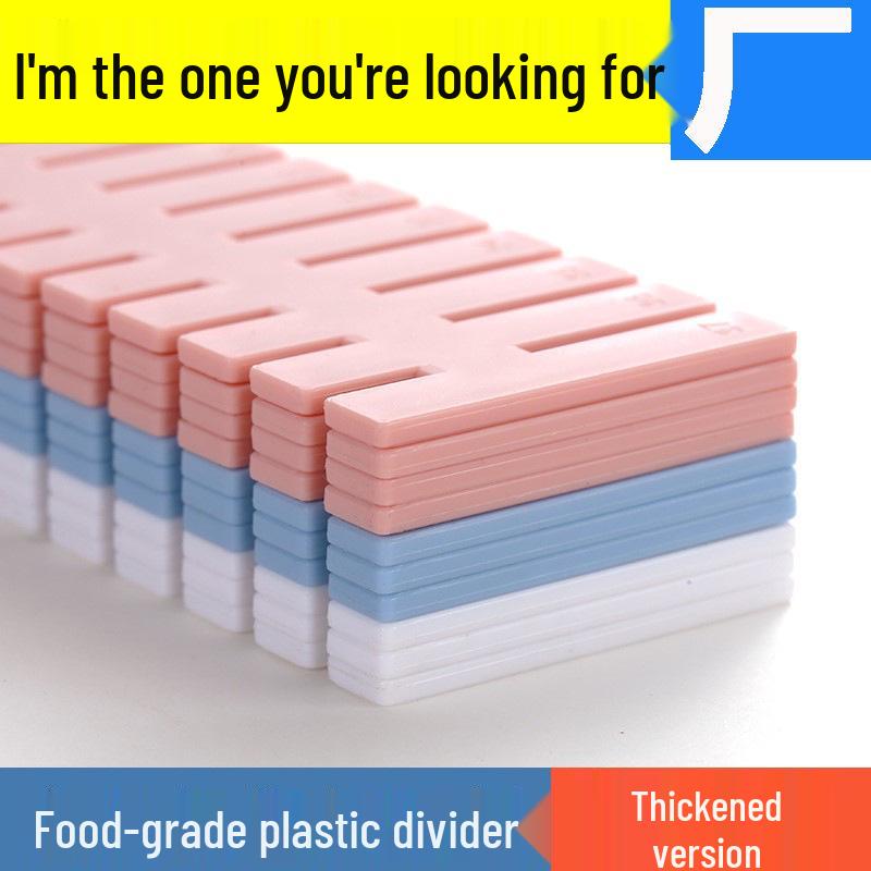Adjustable Plastic Storage Dividers for Underwear and Socks
