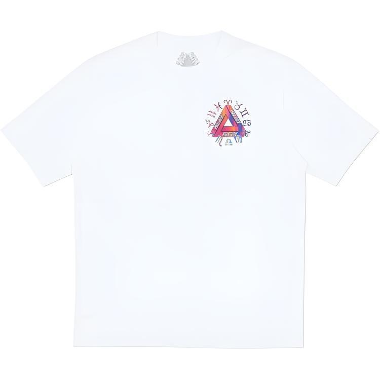 Palace T Shirts Unisex White Crew Neck Moderate P12TS038