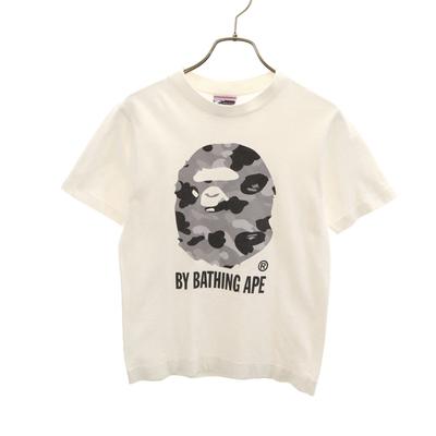 Camiseta de Manga Curta Made in Japan XS Branca Aveving Ape Masculina Usada