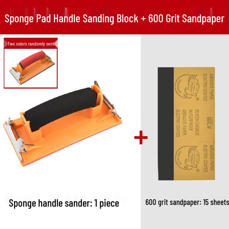 Handmade Sandpaper Holder Wall Sanding Block Clip Tool