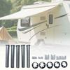 Awning Retention System For Electric RVs Rustproof Finish Effortlessly Setups Secure Awning Support Arm Assembly
