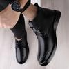 Famous Luxury Ankle Boots High Quality Mens Shoes Genuine Leather Casual Shoes Men Cow Leather Dress Warm Winter Boots for Men