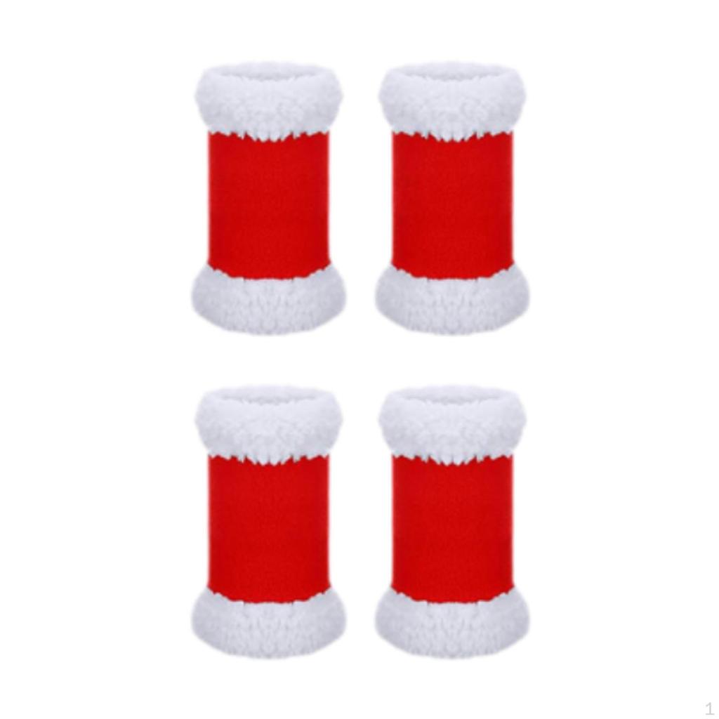 4x Horse Leg Wraps Fly Boots Xmas Breathable Warmer Guard Protection for Christmas
