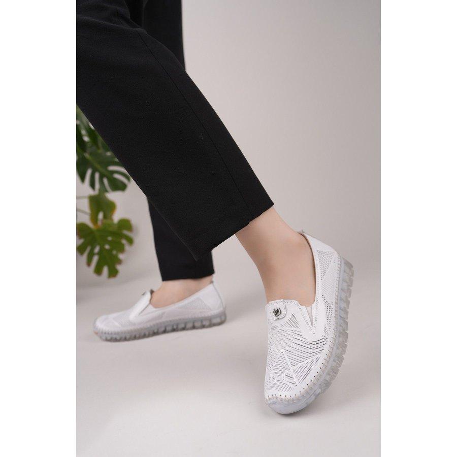 Women's Genuine Leather Casual Slip-On Comfortable Shoes
