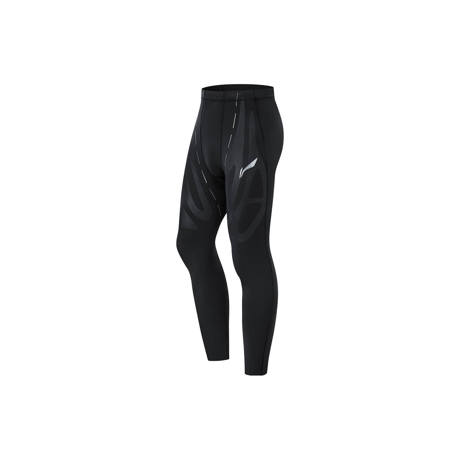 Li Ning Li Ning Коллекция для бега Спортивные штаны Мужские Черный AULU005-1 XL