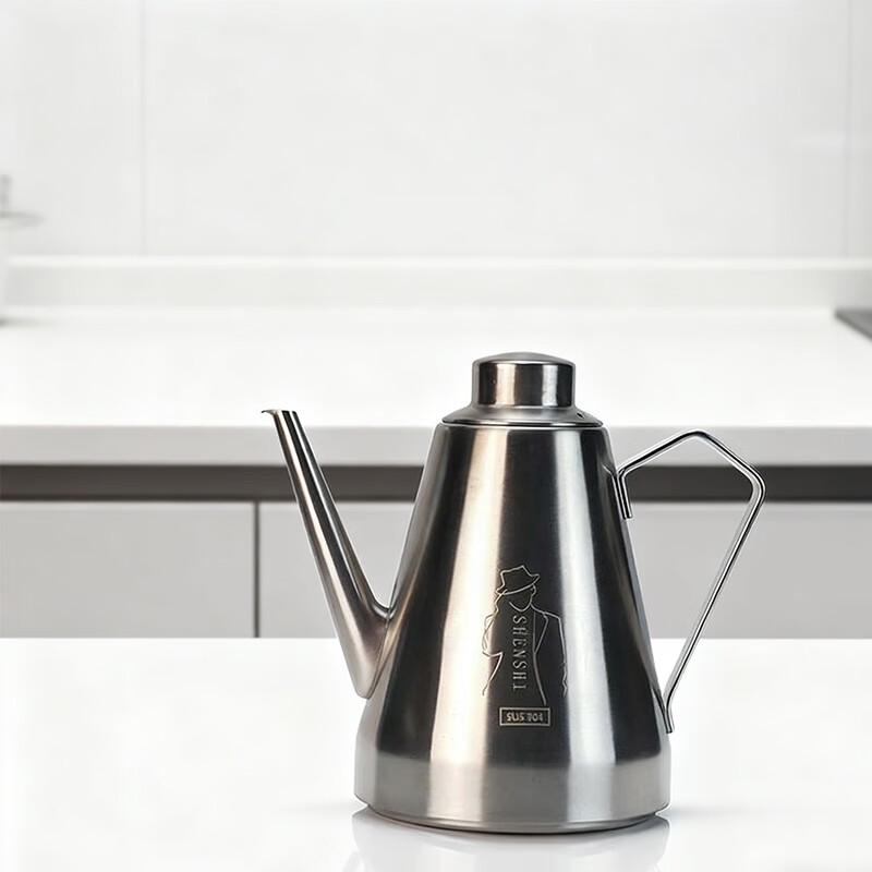 Anti-Drypp Olje- og Sausdispenser i Rustfritt Stål 304