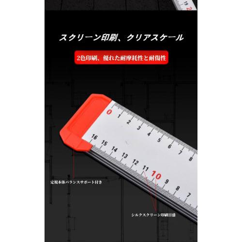 Carpenter's Measuring Tool, T-Shaped Combination Angle Precision T-Shaped Square Ruler, Aluminum Alloy Layout Measuring Marking Construction Setting R