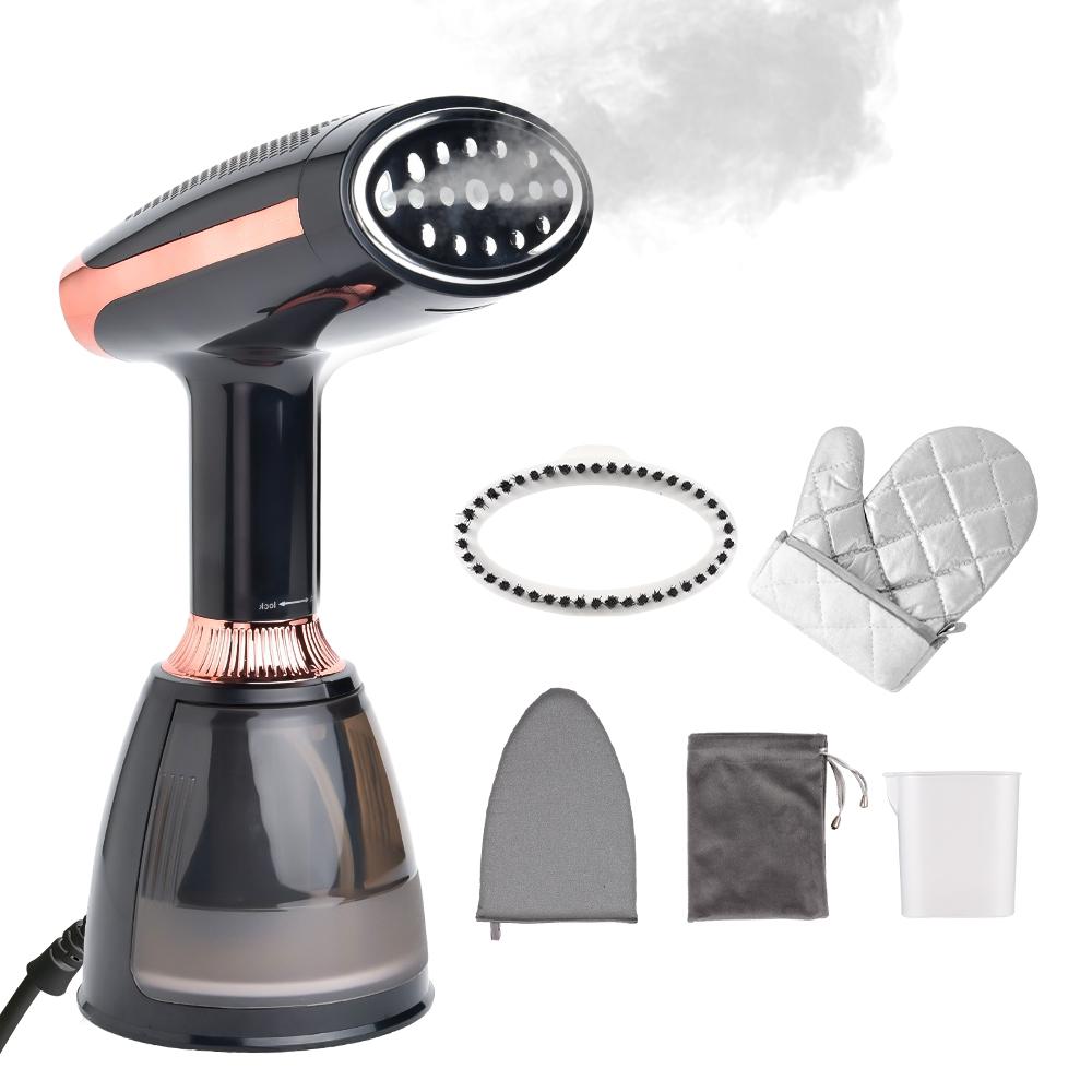 Handdampfer für Kleidung, 1500 W, 20 Sekunden Aufheizen, Stofffaltenentferner, tragbar, handgehalten