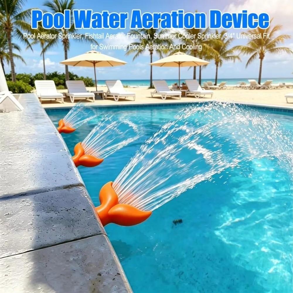 Fountain Effect Swimming Pool Fountain Oxygenating Pool Waterfall Sprayer  Inground Swimming Pool