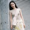 Wide Square eco bag_Beige