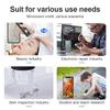1000X 8 LED Analyzer Wireless Portable Zoom Microscope HD Magnifier Digital Video Camera Skin Detector