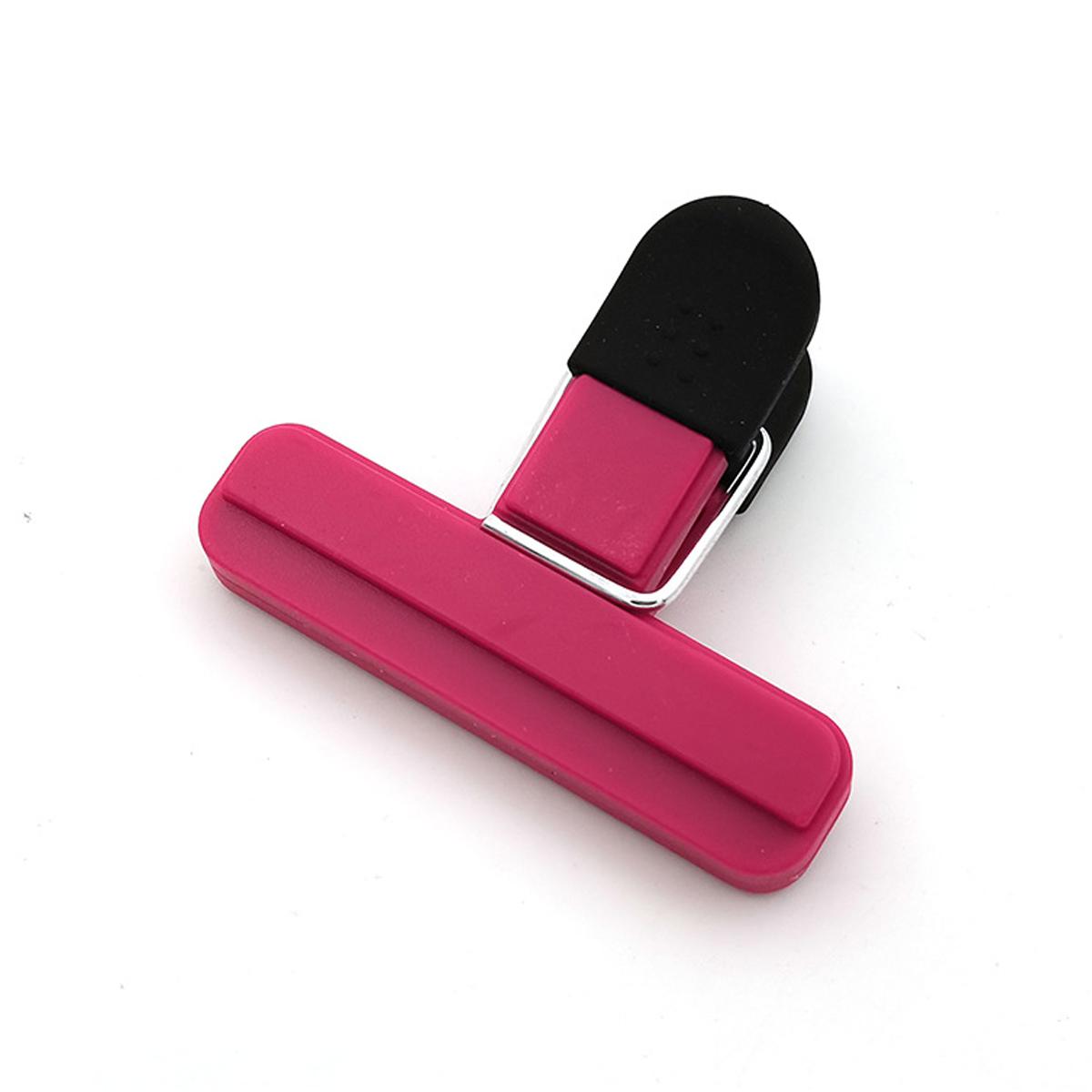 

Зажимы для еды Leeseph, зажимы для сумок, кухонные зажимы для холодильника, пакеты для хранения продуктов, зажимы для закусочных пакетов для дома, офиса, улицы красный