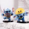 6pcs Disney Stitch Various Styles Fashionable PVC Collection Model Doll Toy Statue Home Furnishings Decoration