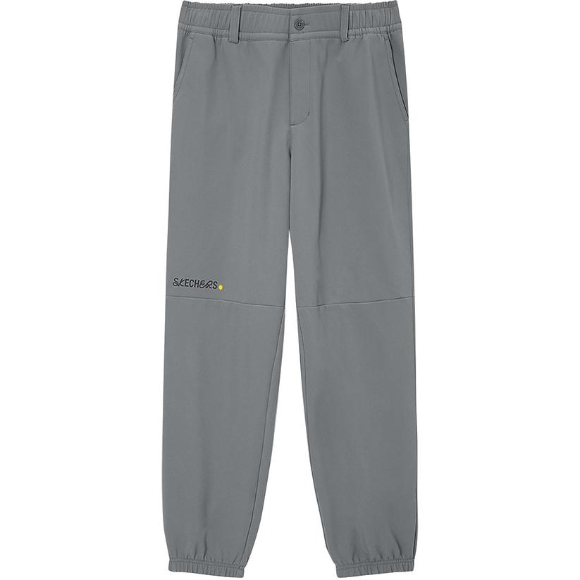 Skechers Sports Alliance Series Fleece Lined Woven Jogger Pants Women bottoms Ash-Gray L424W103-040R S