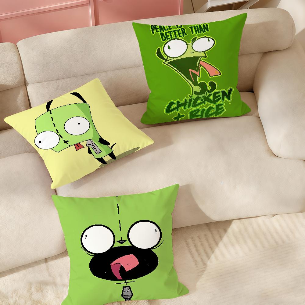 ANIME Iinvader Zzim Pillow Case Suitable For Bedrooms Living Rooms Cars Home Decoration