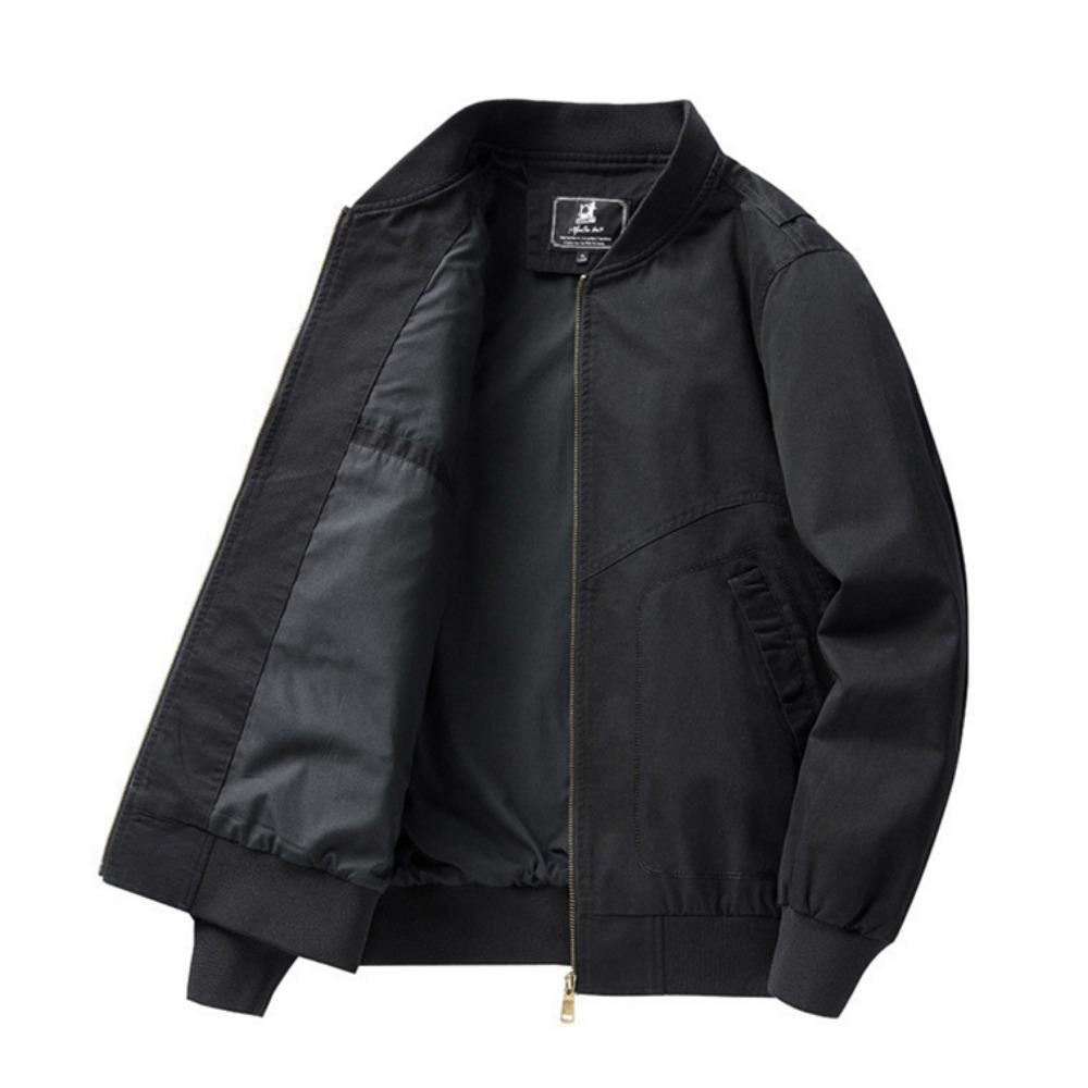 2025 Men's Autumn and Winter Bomber Flight Jackets Windproof Pilot Jacket Casual Motorcycle Baseball Coat for MEN