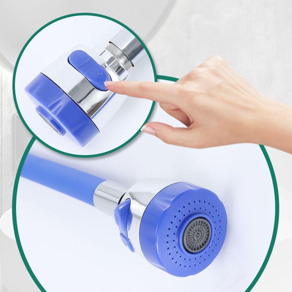 Silicone Hose Kitchen Tap Extension Pipe 360 Degree Rotation Mixer Tap Sink Faucet Bathroom