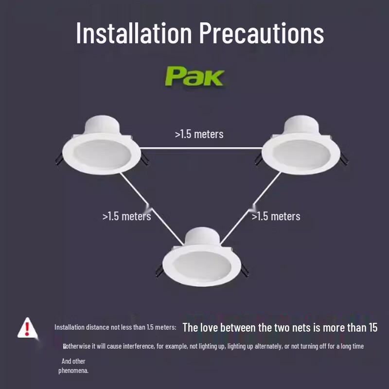 Radar Sensor LED Downlight