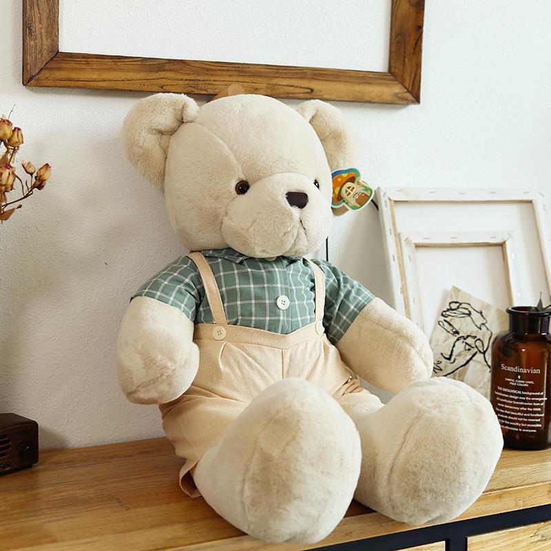 Creative Fresh Bear Doll Teddy Bear Plush Toy Couple Big Bear Doll Girl Gift Pressing Doll
