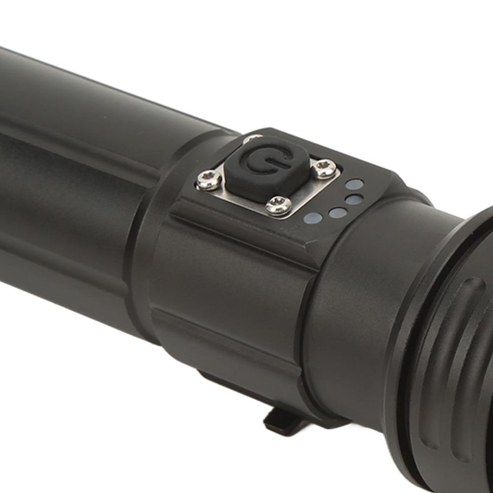 1200LM USB Flashlight IPX4 Waterproof Super Bright Flashlight Durable Powerful Flashlight  Hiking
