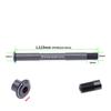 Front Thru Axle 100* 12mm-123mm M12 Black For Mountain Bike Road Bike