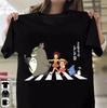 Mein Nachbar Totoro Lauf-T-Shirt Baumwolle Für Männer Frauen Alle Größen S-4XL LI1182...
