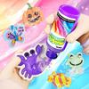 Cross Magic Water Gel Toy Set: Handmade DIY Watercolor Doodle with Magical Water Babies.