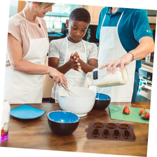 Alipis Coffee Bean Mold, Iced Coffee Ice Cube Tray, Sugar Mold, Cake Pack, Silicone Mold, Soap Mold, Silica Gel Chocolate Mold