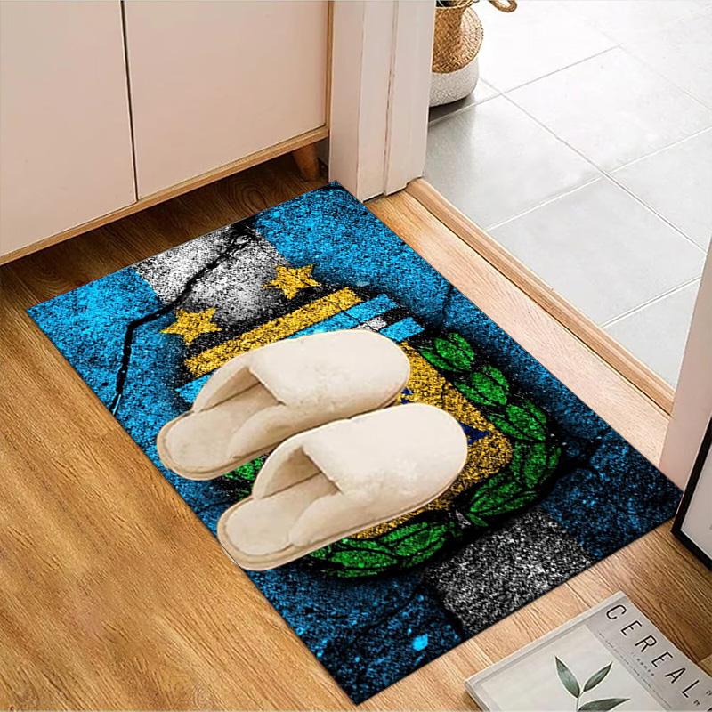 Argentina Football club Printed Office Carpet Chair Cushion Entryway Rug, Rugs for Living Room, Bedroom Christmas gifts