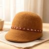 Women S Elegant Versatile Warm Bucket Hat For Autumn Winter