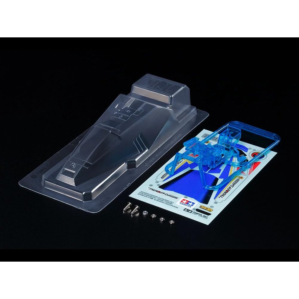 

Mini 4WD Grade Up Parts Series Thunder Dragon Clear Body Set 95405 [Item]
