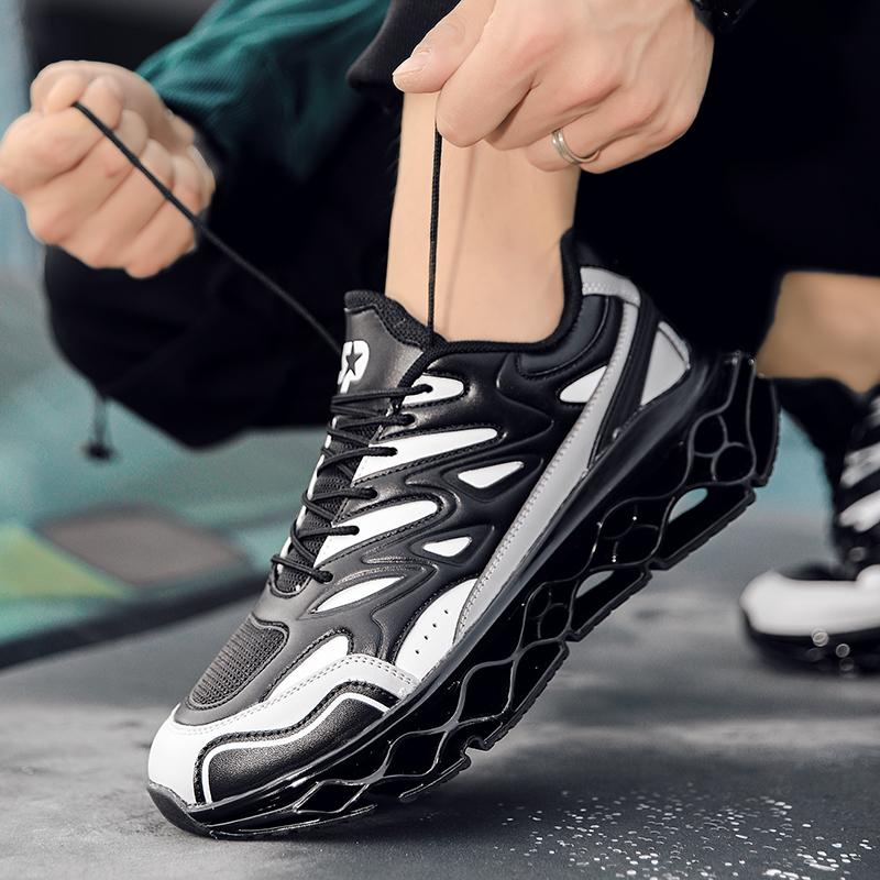 Men's Sneakers Trainers Sports Shoes Running Shoes Fashion Anti Slip Wear-resistant Hollow Sole Outdoor Casual Zapatillas Hombre